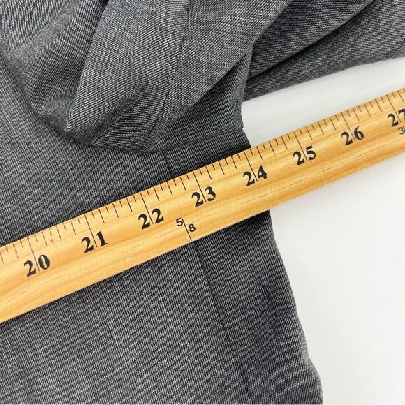 Lauren Ralph Lauren Mens Sportcoat Suit Jacket Blazer 2 button gray wool Stretch - Picture 11 of 15